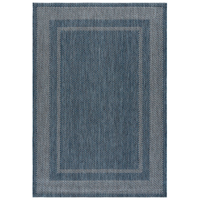 Courtyard Power Loom Performance No Pattern Indoor Rug
