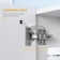 650 X 700mm Bathroom Mirror Cabinet with LED, Adjustable Shelf, White