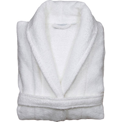 Cotton Terry Cloth Girl / Woman+ Bathrobe with Pockets