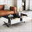 Rectangular Mirror Coffee Table