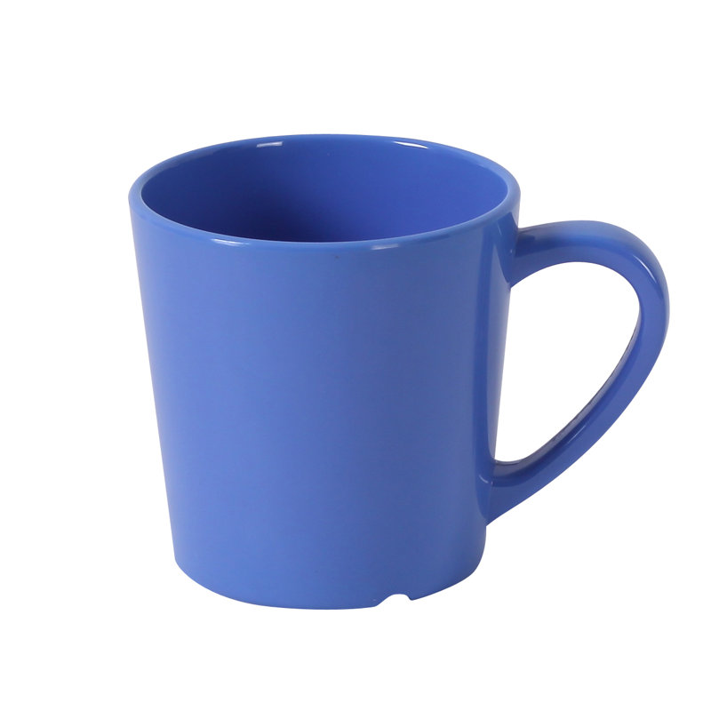 Grande tasse à café en mélamine Milestone, Bleu