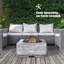 Absolon Square Cast Iron Smokeless Fire Pit