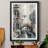 Venice I by E. Anthony Orme - Matted and Framed Under Acrylic Glass, Large Living Room Wall Art-1627830142-1627830143