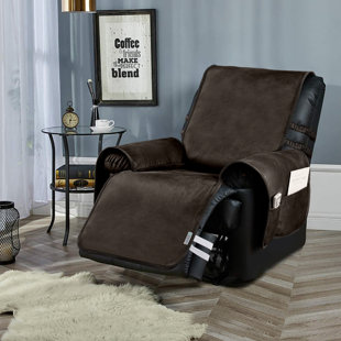Housse pour fauteuil inclinable à coussins carrés/rectangulaires