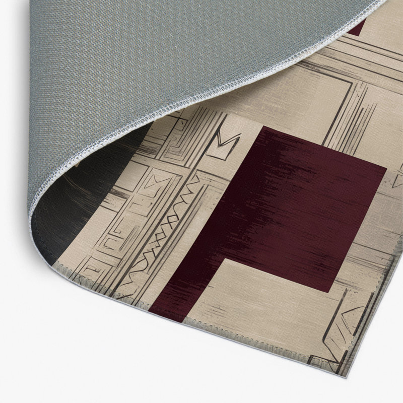 Tapis intérieur et extérieur Opulent Odyssey, Rectangulaire 2 pi x 3 pi
