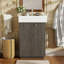 Meuble-lavabo 21,6 po avec lavabo en céramique