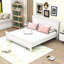 Lit plateforme en bois avec tête de lit et lattes-991636044-991636085