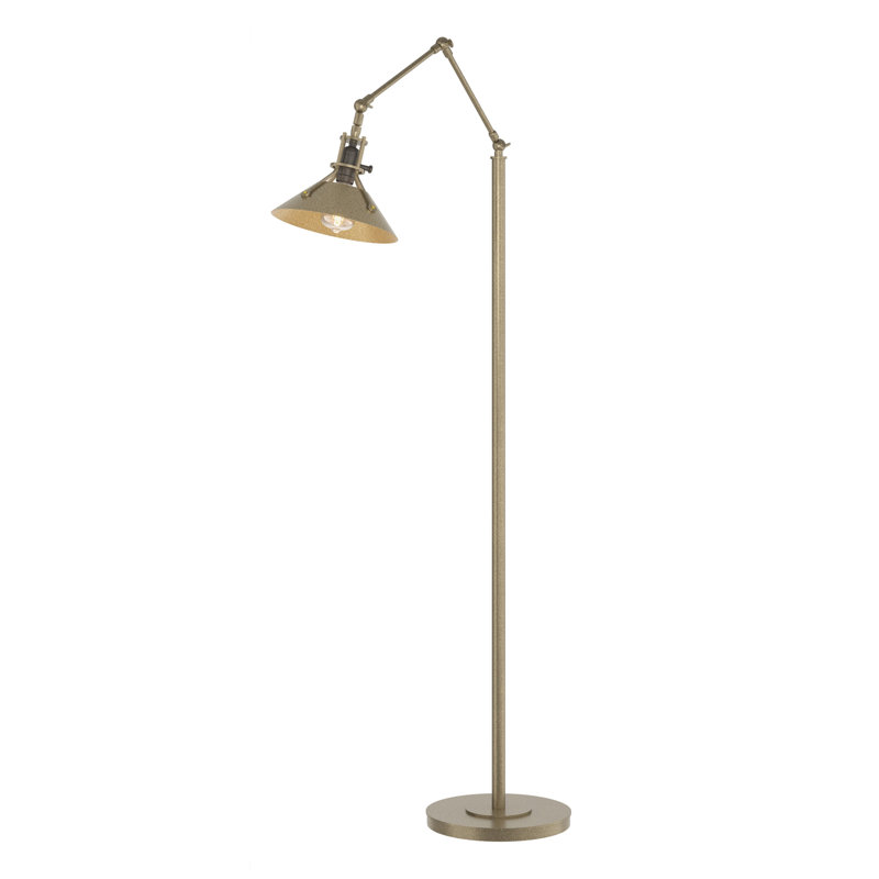 Henry 60.8" Task Floor Lamp, Soft Gold, Bronze