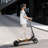 Electric Scooter, 500W Motor, 10-Inch Tires, 24 MPH Top Speed, 25 Miles Range, Folding E-Scooter for Adults with Dual Braking, Dual Suspension & App, Max Load 330 lbs, Foldable for Commuting