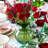 Hibiscus Glass Vase-30058371-30058365