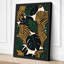 Tropical Leaf Pattern Botanical - Wrapped Canvas-753909011-753909008
