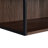 51.2'' Freestanding Lighted Display Cabinet, Glass Door Pantry Cabinet, Curio Cabinet With 4-Tier Adjustable Glass Shelves And Metal Frame, For Livingroom, Kitchen & Office - Brown