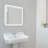 Bathroom Medicine Cabinet, Wall Mounted, 3 Mirror, Doors White-568652369