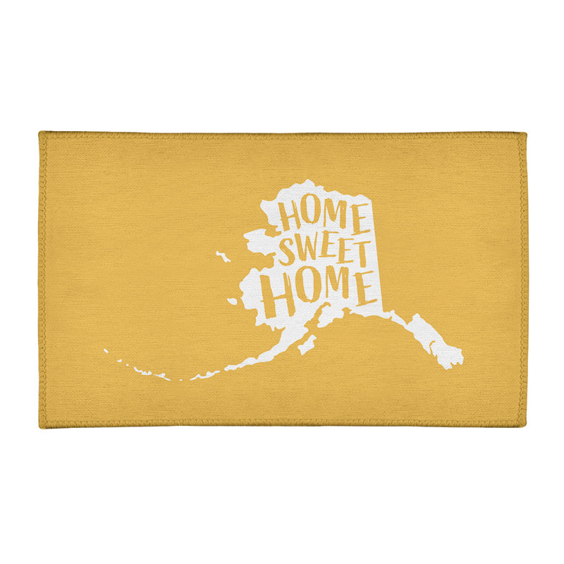 Tapis en poly-chenille alaska pour la maison, Rectangle 3 pi x 5 pi