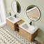 Meuble-lavabo mural flottant avec plateau en céramique-898724138