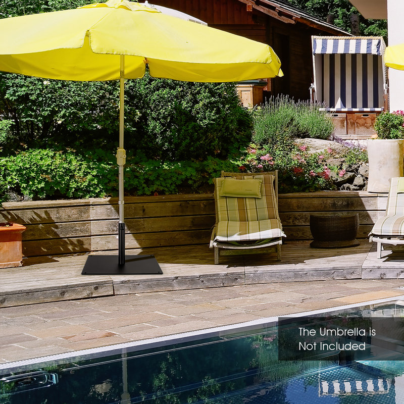 free patio umbrella US Weight 80 lb Standing Base Bronze Use this product to perfectly anchor your cantilever patio umbrella Sun Garden Umbrella Store