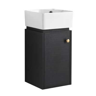 Petit meuble-lavabo compact Frome