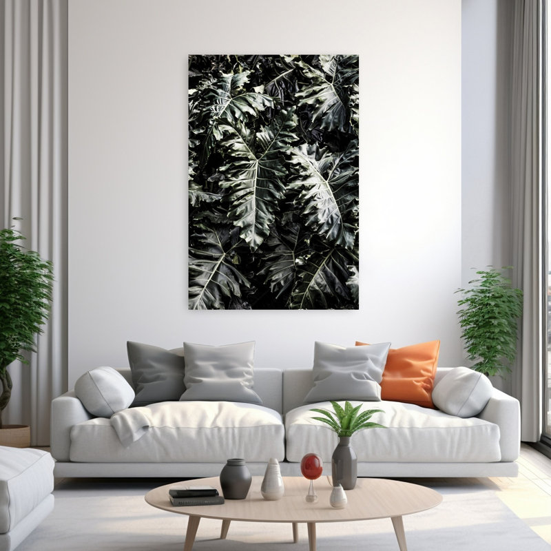 Art contemporain contemporain, paysage abstrait, H 60 po x l 40 po