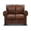 Valencia Leather Loveseat