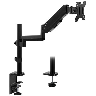 Support pour écran à hauteur réglable avec bras articulé Mount-It | Convient aux écrans de 19 à 32 po