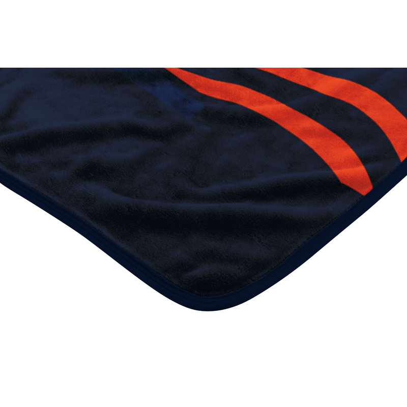 Throw Blanket, Orange/Blue, Auburn Tigers