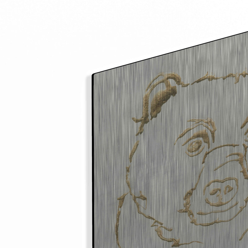 «Ours noir doré» par Chris Paschke, H 12 po x l 12 po