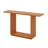 Elegant Minimalist Console Table With Curved Corners-120877051