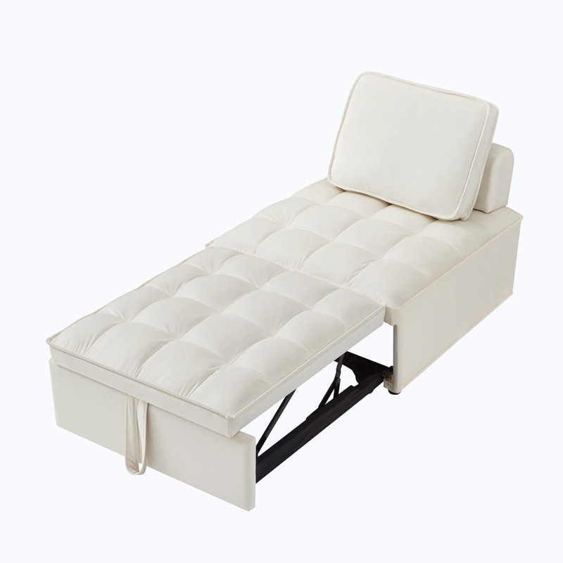 Chaise pliante sans accoudoirs, Blanc