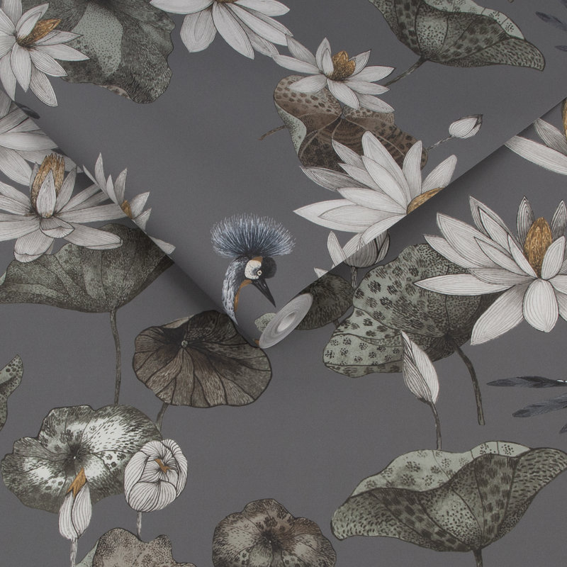 Papier peint Teien Sea, Gris