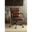 Fauteuil de conférence en cuir véritable Springtown-33391522