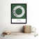 Osaka Japan City Map Green - Single Picture Frame Typography