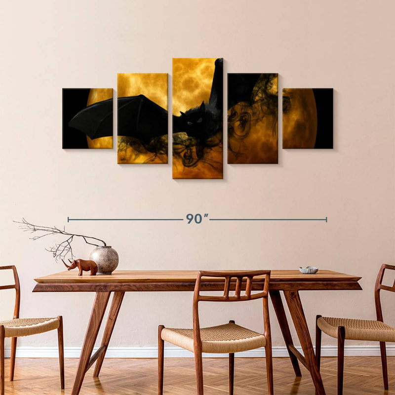Demon Bat, 42" H x 92" W