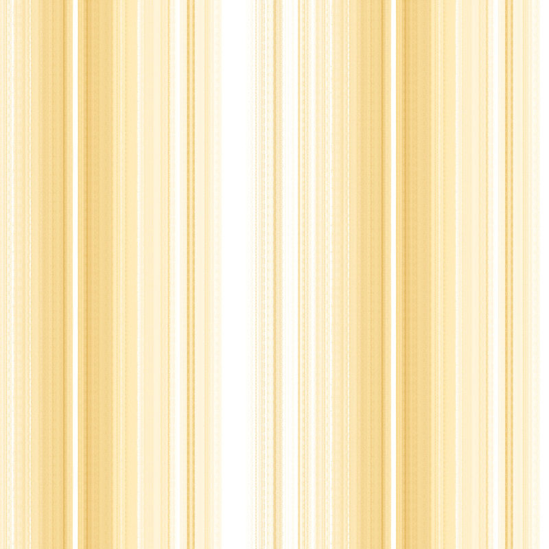 Rouleau de papier peint L 32,7 pi x 20,5 po Emily, Jaune