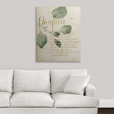 «Herb Study III», Grace Popp, reproduction d'art