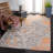 Dungannon Hand Tufted Wool/Viscose Pile Abstract Rug in Ivory/Silver-945955306