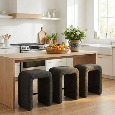 Berik 3-Piece Upholstered Counter Stool Set
