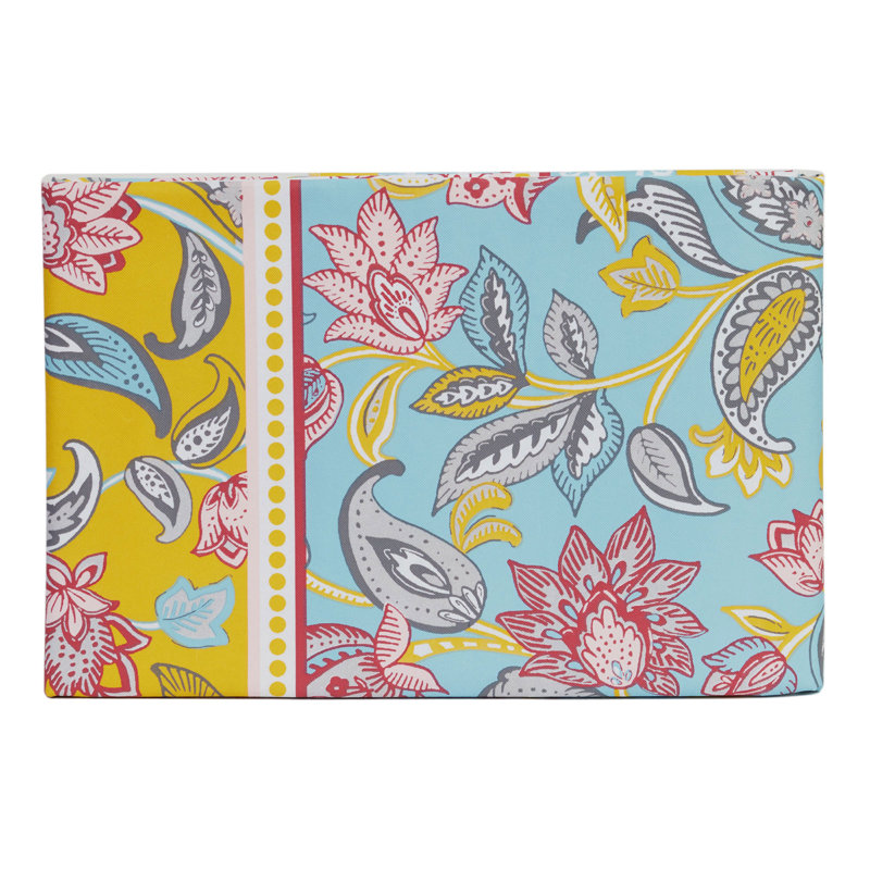 Nappe 100% vinyle Maison De Fleures, 70 po rond