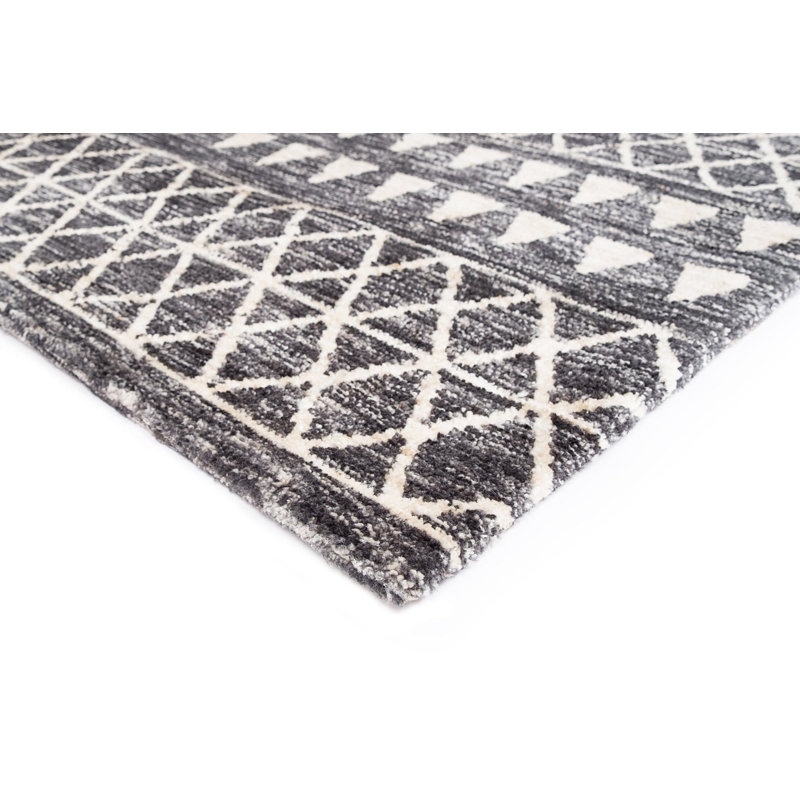 Tapis en microfibre tissé à la machine Daraly Southwestern, Rectangle 8 pi 10 po x 13 pi
