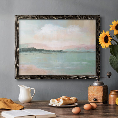 «Distant Shore», reproduction sur toile encadrée