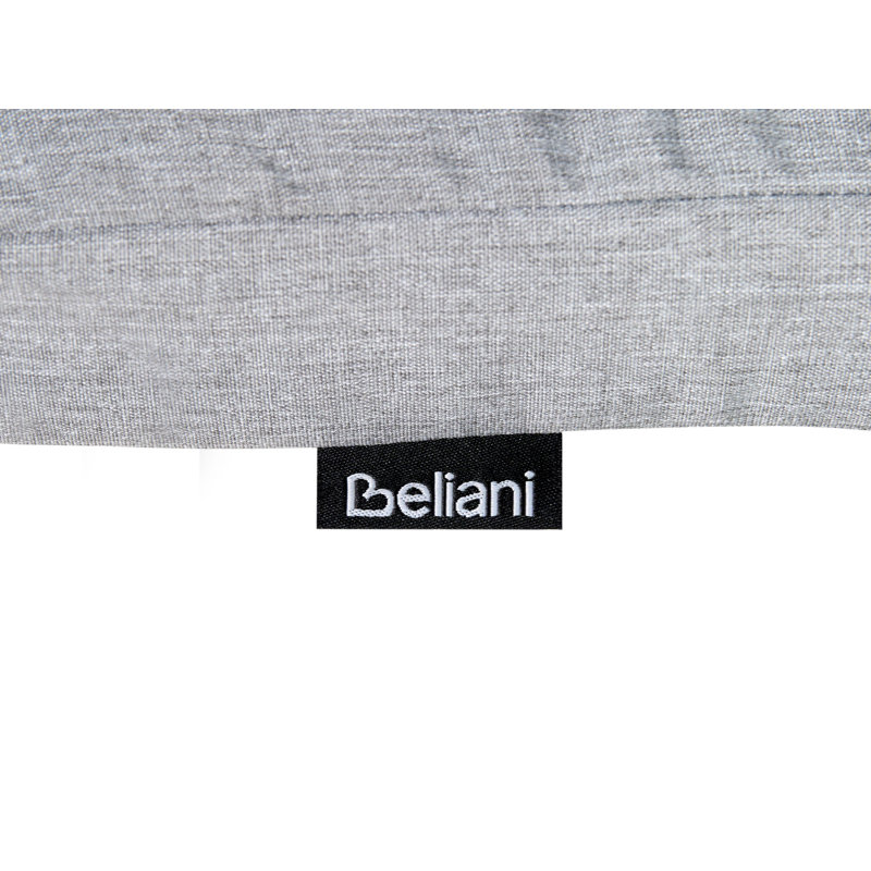 Set of 2 Back/Seat Cushions MAUI PREMIUM, Grey