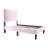 Twin Bed In Velvet With Adjustable Headboard For A Better Night's Sleep Stable 12 Construction And-1151084032
