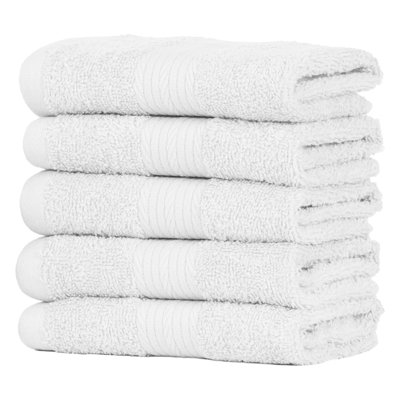 Gant de toilette 100% coton 12 x 12 pouces très absorbant