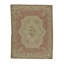 Hand-Knotted High-Quality Rose and Beige Area Rug