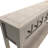 Himanshu Rustic Entryway Console Table, 60" Long Sofa Table with two Different Size Drawers and Bottom Shelf for Storage-1684307536