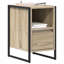 39.5cm W Manufactured Wood Bedside Table-1837719929
