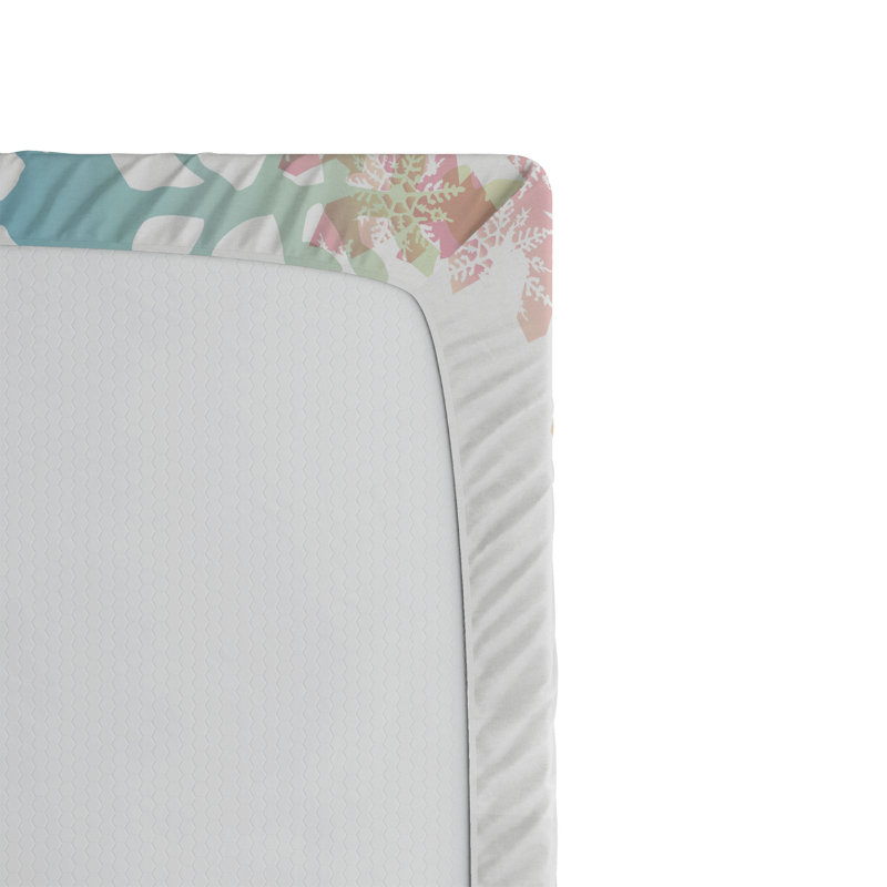 Ensemble de 2 draps-housse Ambesonne Winter, Drap-housse de taille double