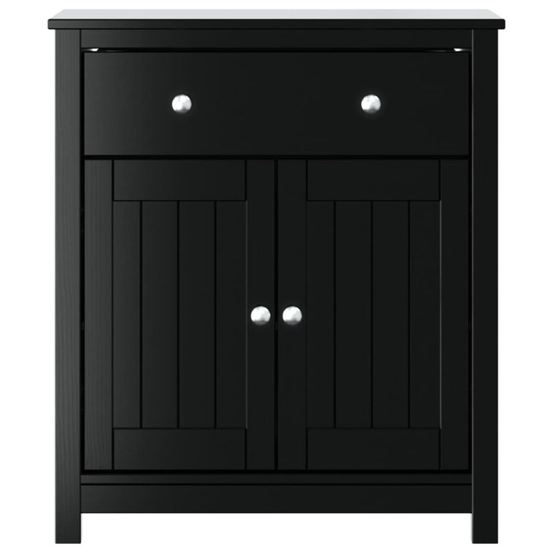 Kindel Freestanding Bathroom Cabinet, Black