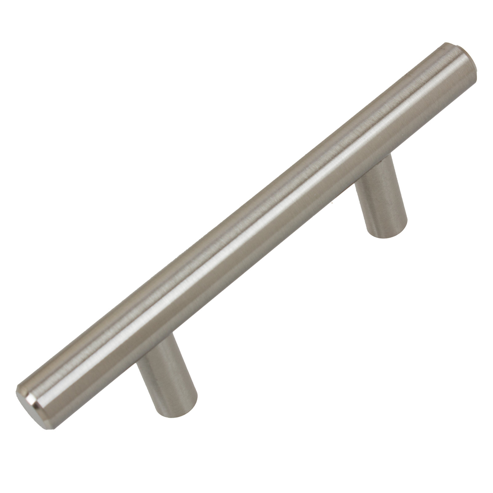Roman Modern Bar Cabinet Pull, Stainless Steel, 3 3/4"