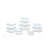 Glass Food Storage - Set of 18 Containers and 18 Lids