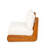 Lazy Acacia Patio Club Chair,Beige